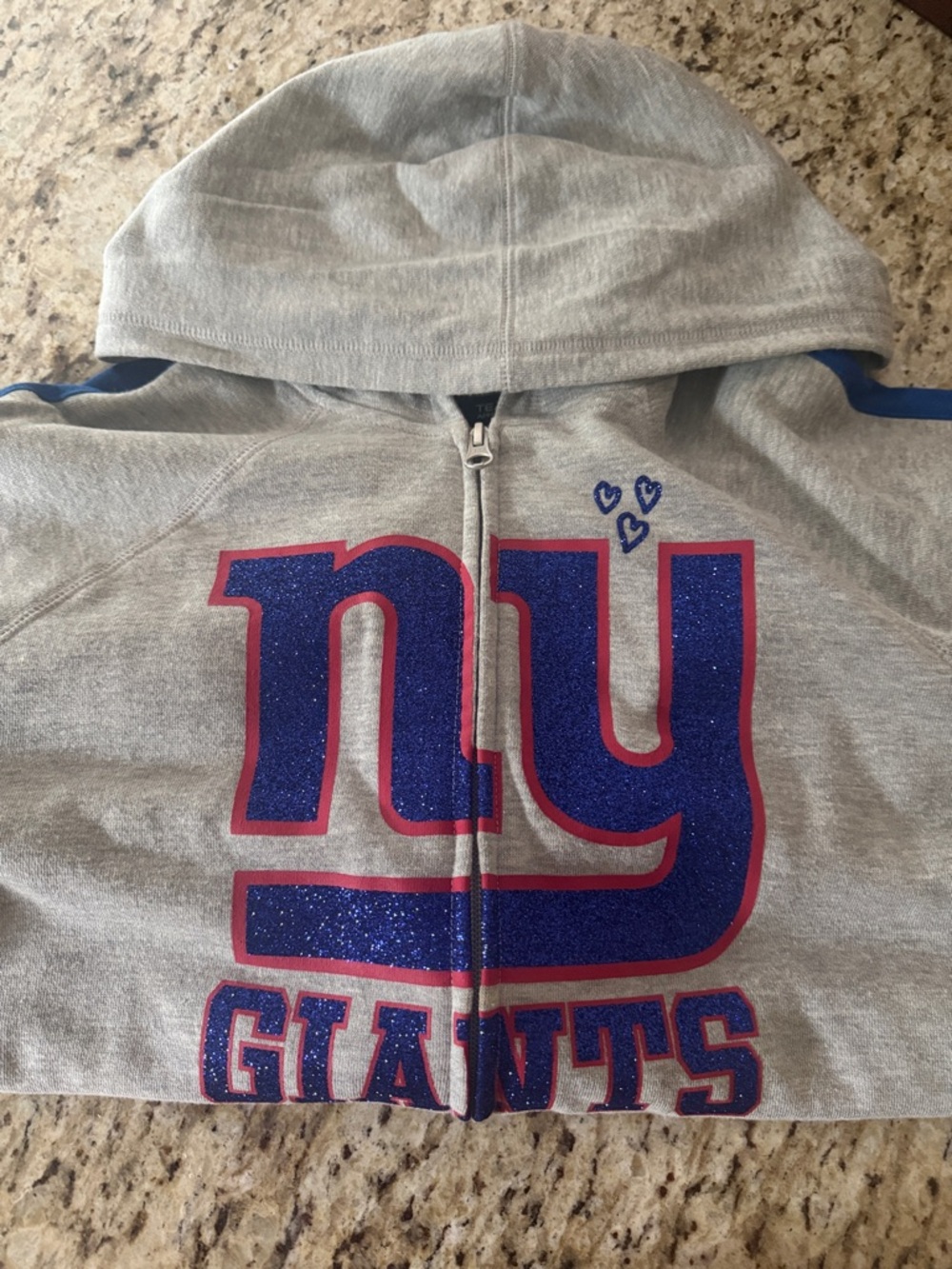 NY giants sweat jacket